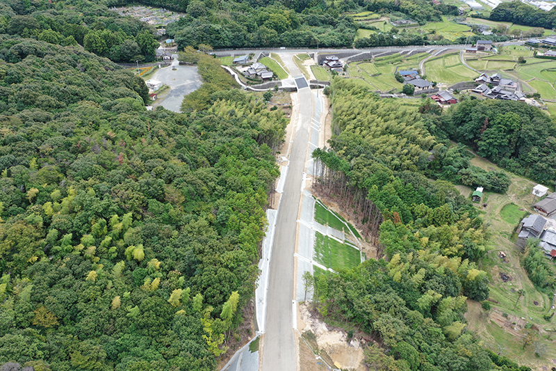 農道整備事業牟礼小野３期地区令和５年度道路工事２２号事2