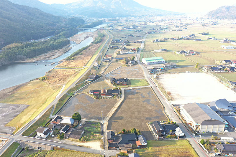 農業競争力強化農地整備事業奈美地区農地整備工事(区画整理)9号1
