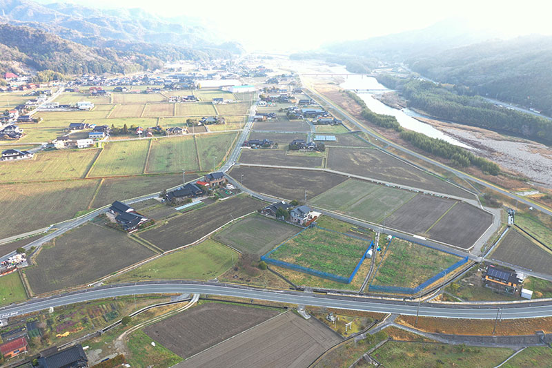 農業競争力強化農地整備事業奈美地区農地整備工事(区画整理)9号2