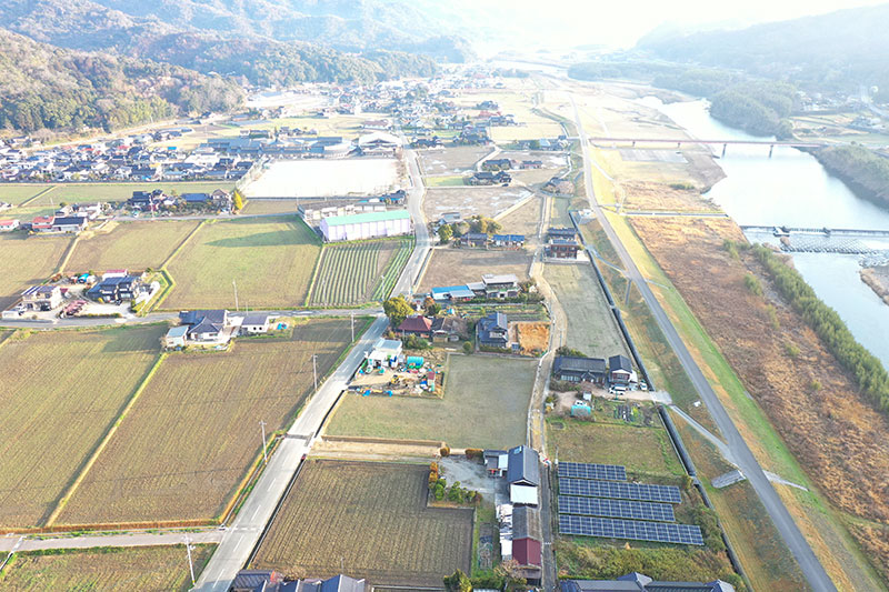 農業競争力強化農地整備事業奈美地区農地整備工事(区画整理)9号3