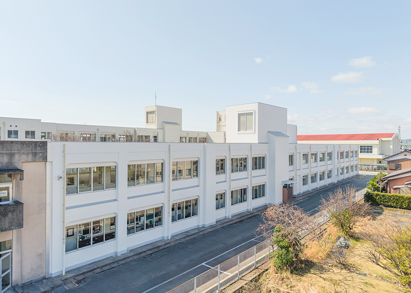 防府市立国府中学校北校舎長寿命化予防改修工事１