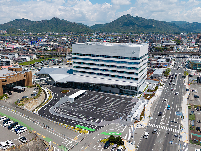 防府市庁舎1号館・4号館ほか解体及び新庁舎外構整備工事2